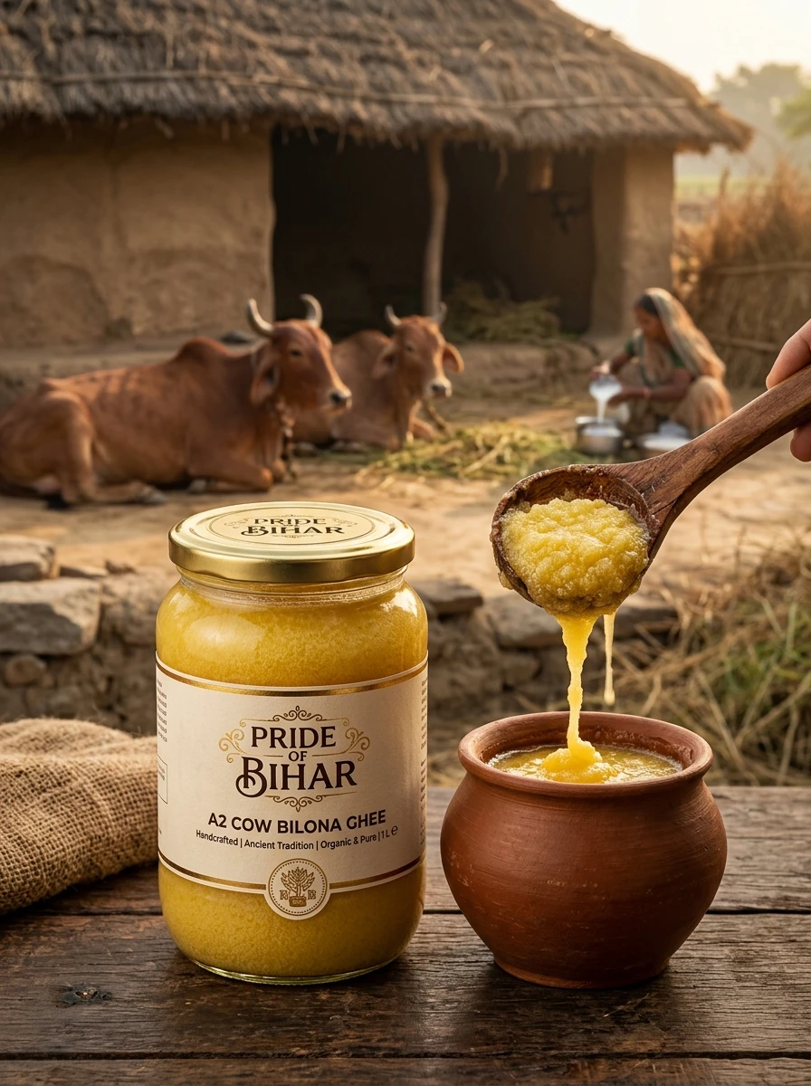 Pride of Bihar A2 Cow Bilona Ghee